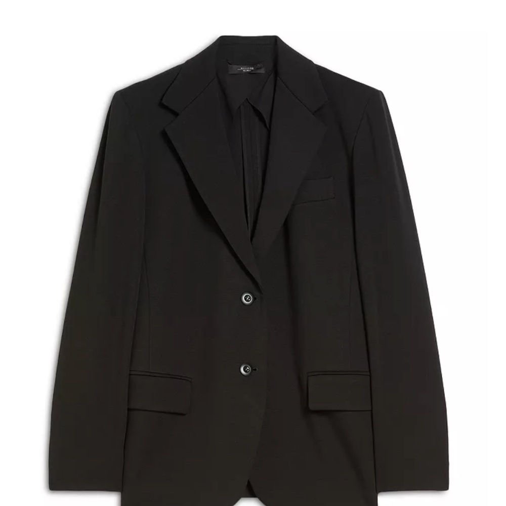 Weekend Max Mara “Erik” Single Breasted Black Blazer – NWT — Size Small
